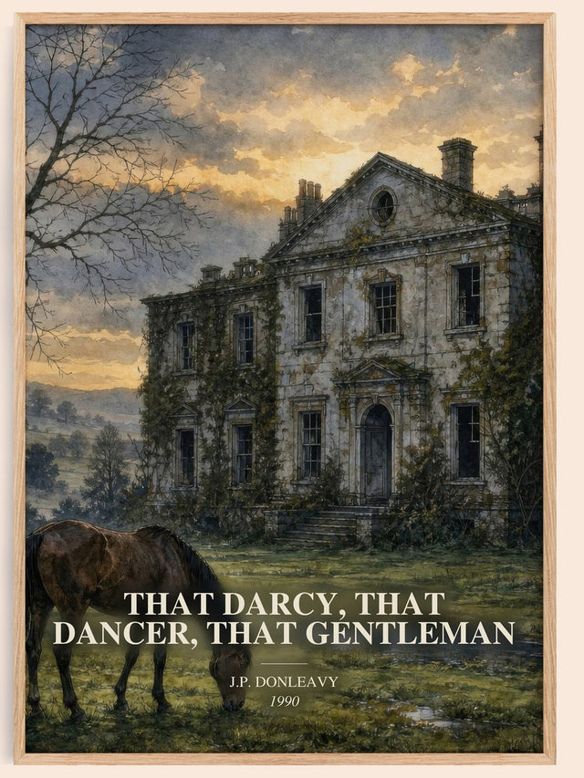 That Darcy, That Dancer, That Gentleman Book Watercolour Illustration