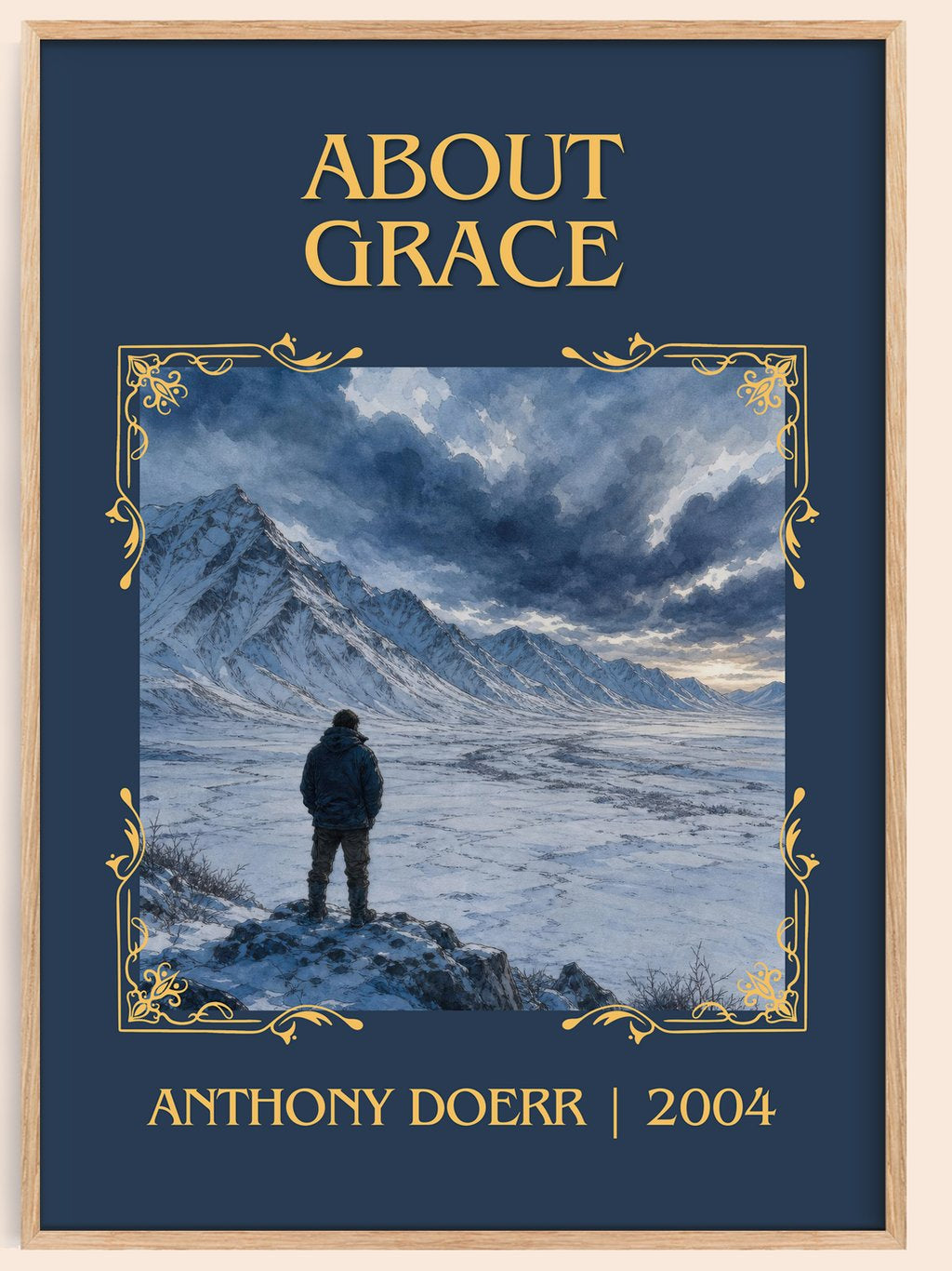 About Grace Classic Book Art Print by Anthony Doerr – book poster