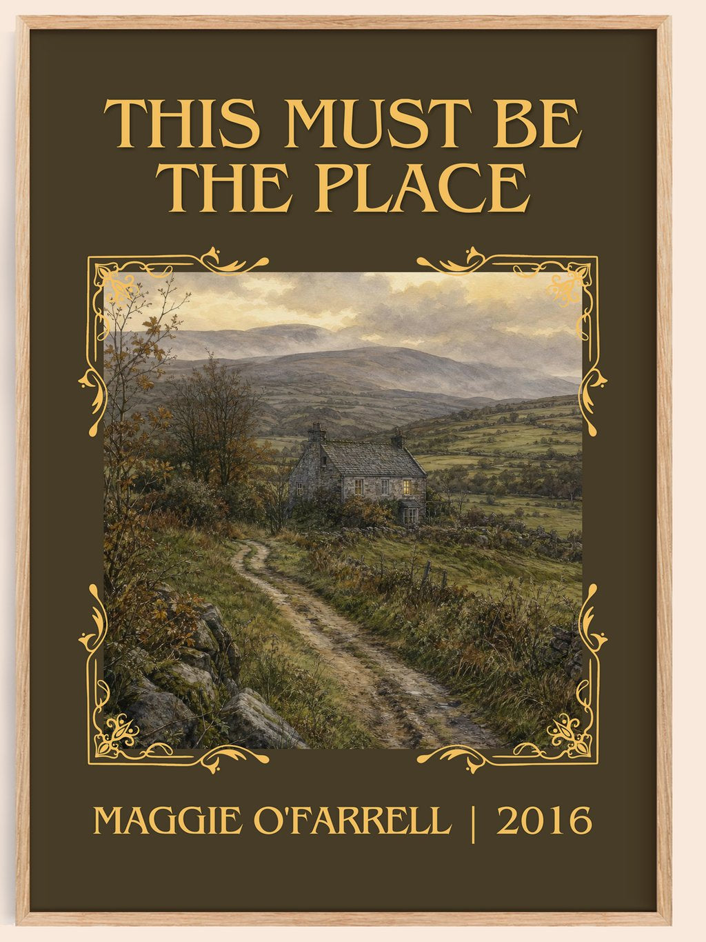 This Must Be the Place Classic Book Art Print by Maggie O'Farrell – book poster