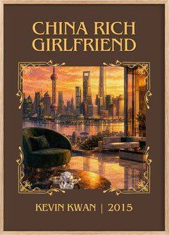 China Rich Girlfriend Classic Book Art Print by Kevin Kwan