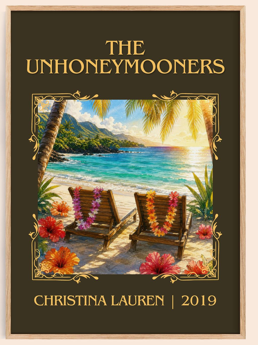 The Unhoneymooners Classic Book Art Print by Christina Lauren – book poster