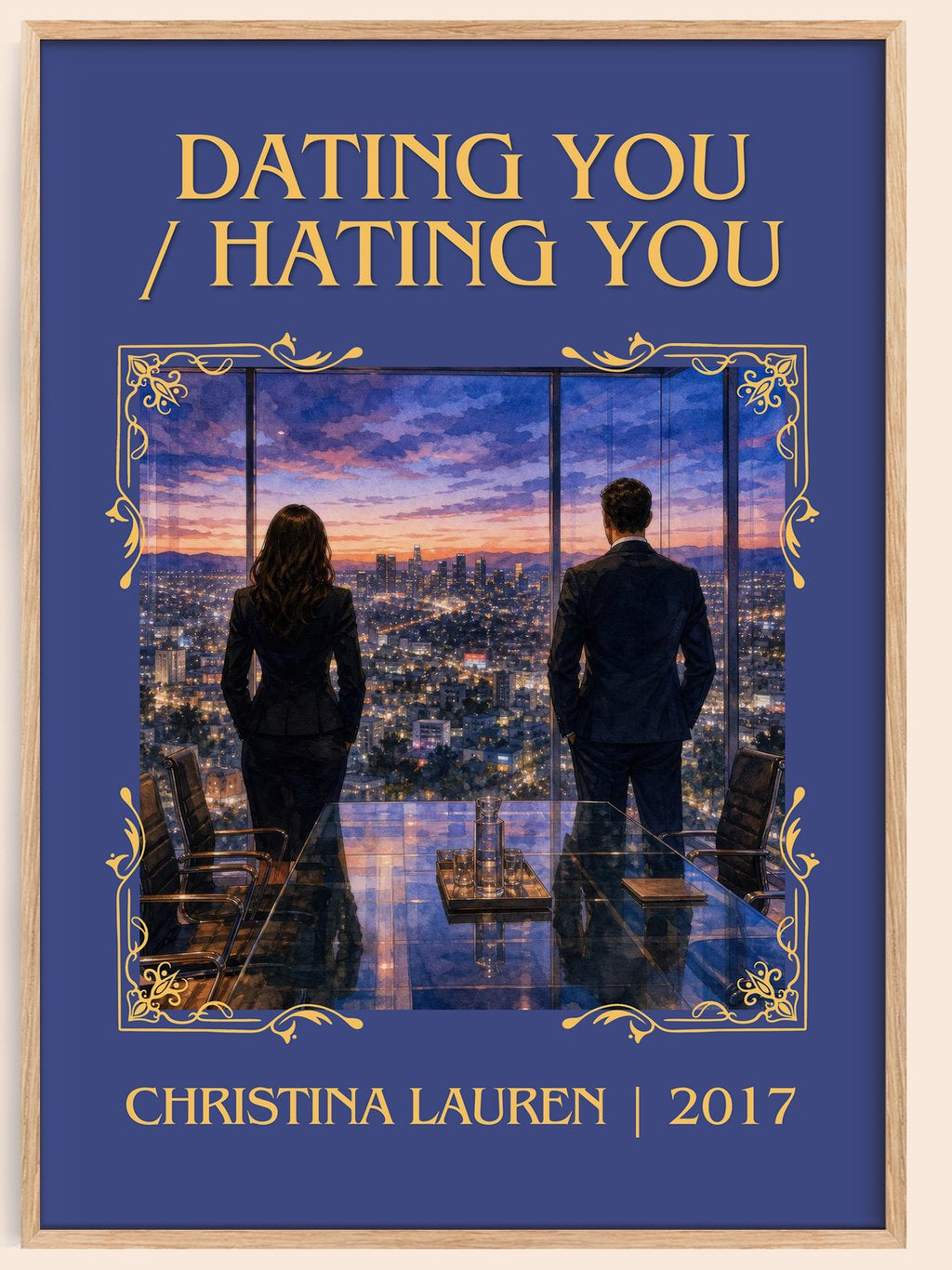 Dating You / Hating You Classic Book Art Print by Christina Lauren – book poster