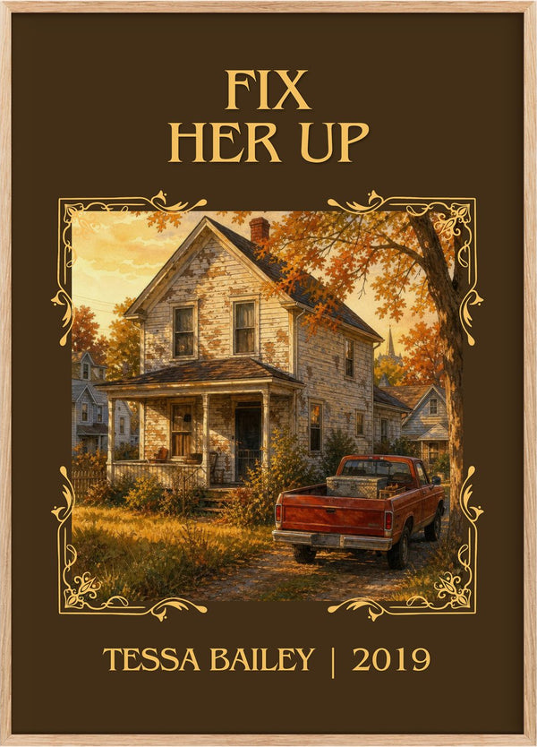 Fix Her Up Classic Book Art Print by Tessa Bailey