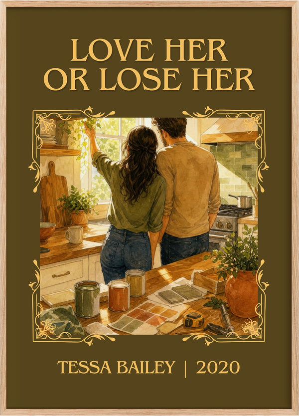 Love Her or Lose Her Classic Book Art Print by Tessa Bailey