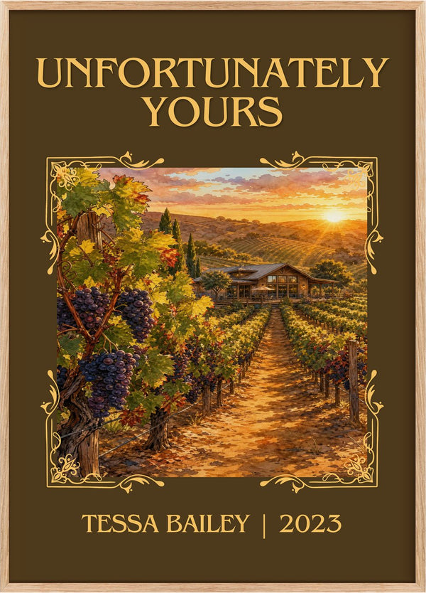 Unfortunately Yours Classic Book Art Print by Tessa Bailey