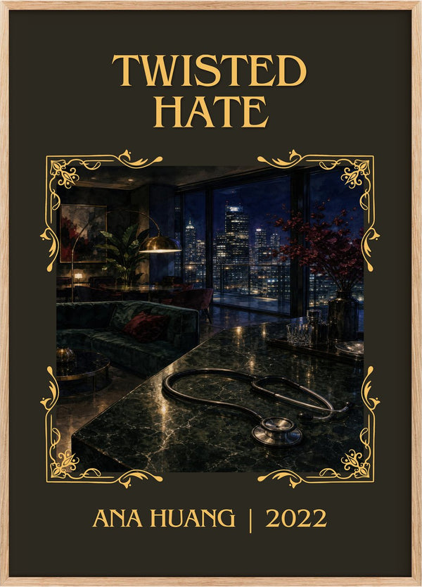 Twisted Hate Classic Book Art Print by Ana Huang