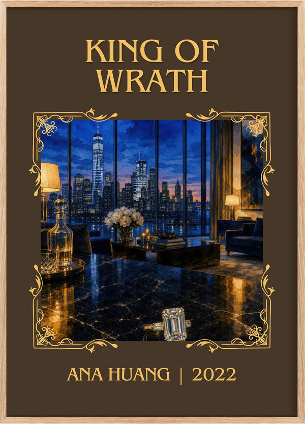 King of Wrath Classic Book Art Print by Ana Huang