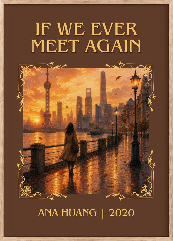 If We Ever Meet Again Classic Book Art Print by Ana Huang