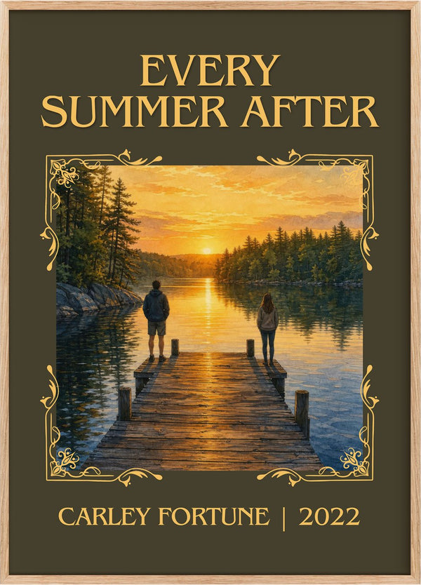 Every Summer After Classic Book Art Print by Carley Fortune