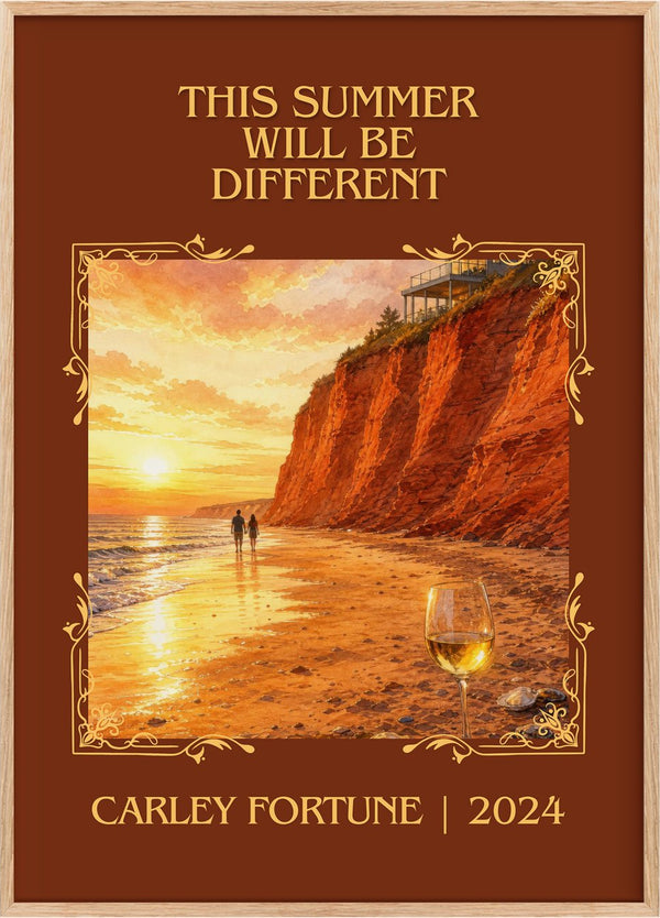 This Summer Will Be Different Classic Book Art Print by Carley Fortune