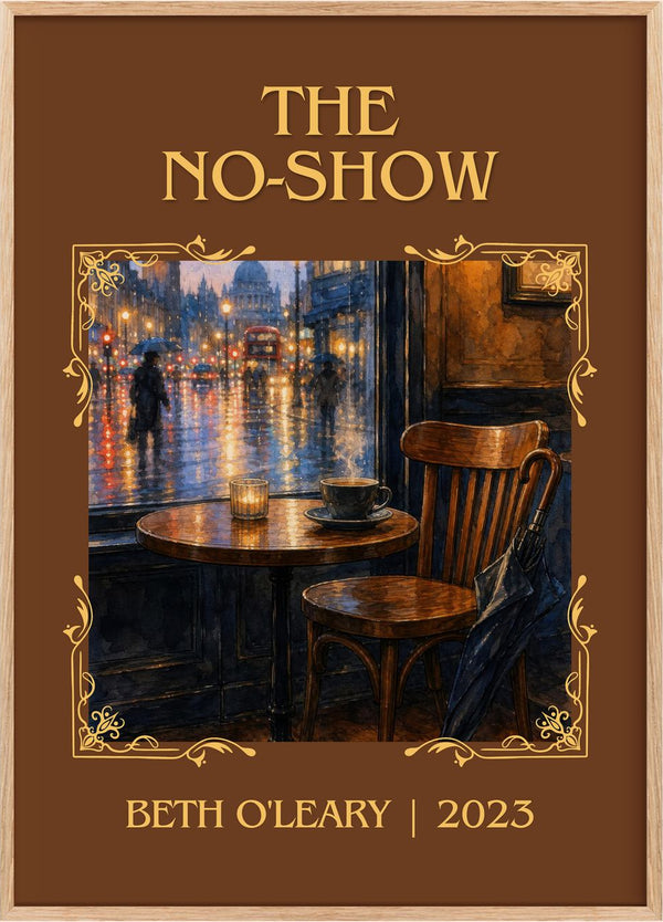 The No-Show Classic Book Art Print by Beth O'Leary