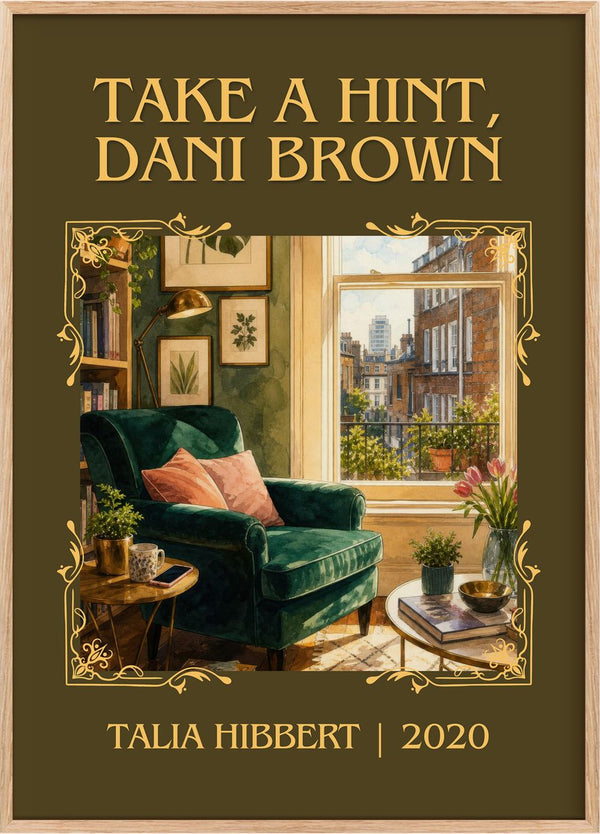 Take a Hint, Dani Brown Classic Book Art Print by Talia Hibbert