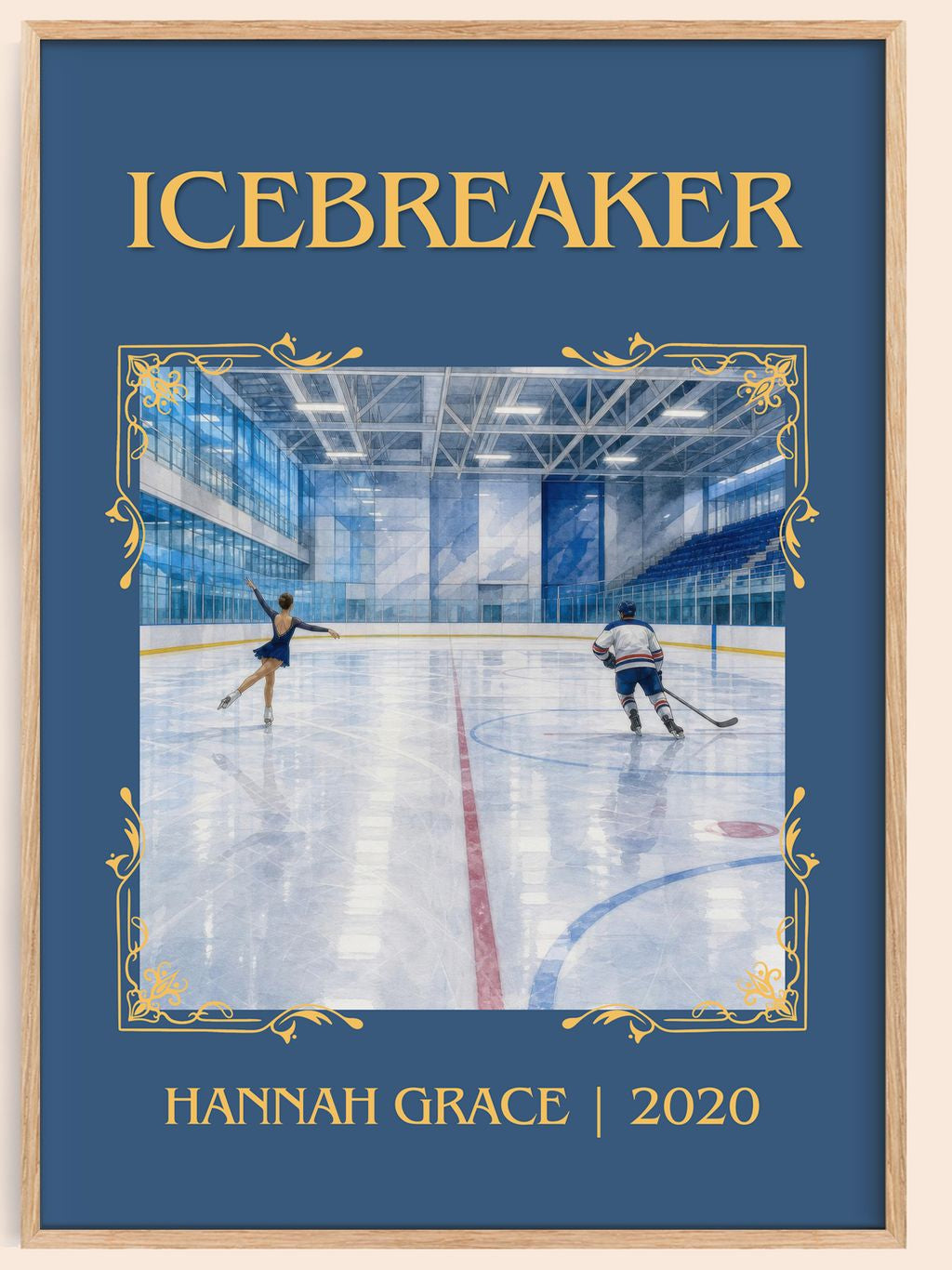 Icebreaker Classic Book Art Print by Hannah Grace – book poster