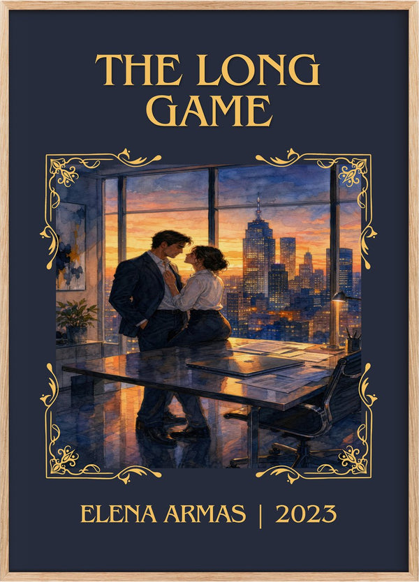 The Long Game Classic Book Art Print by Elena Armas