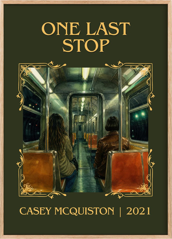 One Last Stop Classic Book Art Print by Casey McQuiston