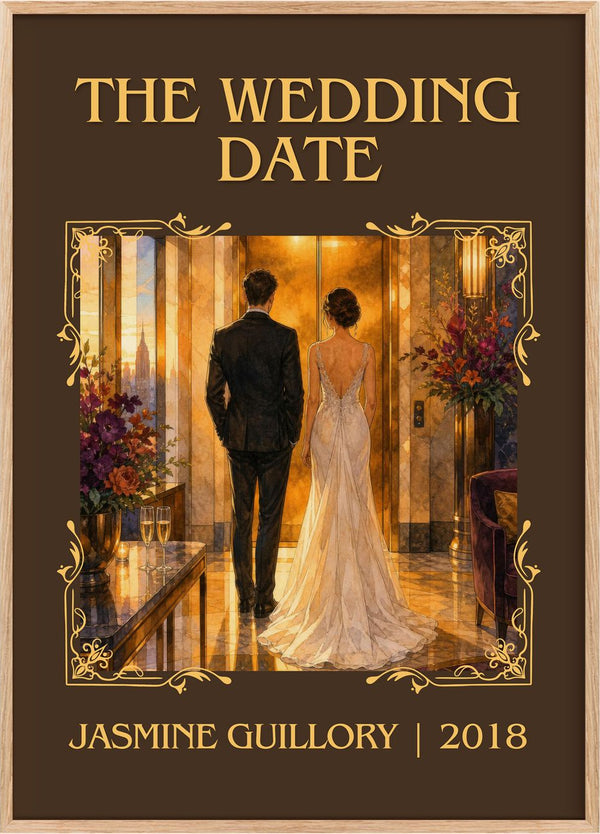 The Wedding Date Classic Book Art Print by Jasmine Guillory