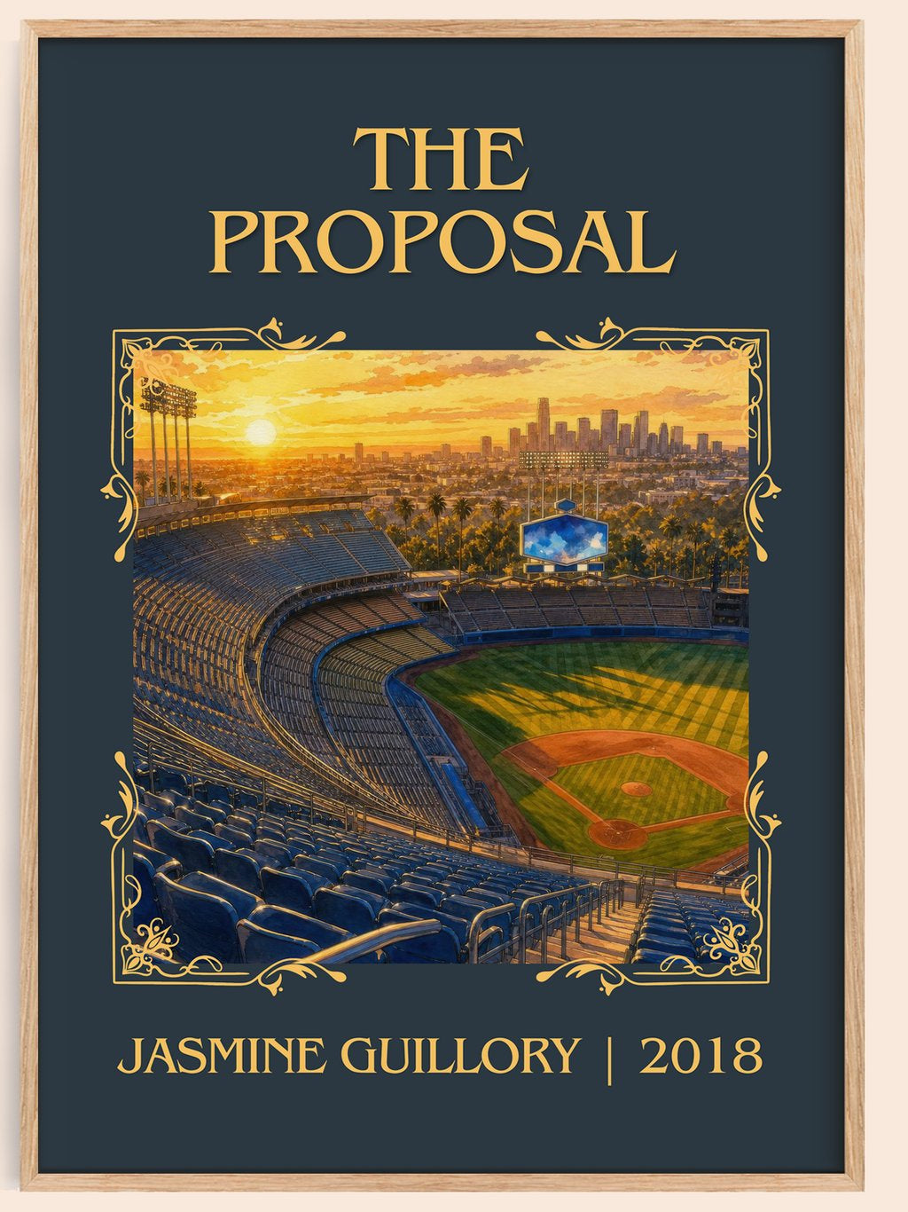 The Proposal Classic Book Art Print by Jasmine Guillory – book poster