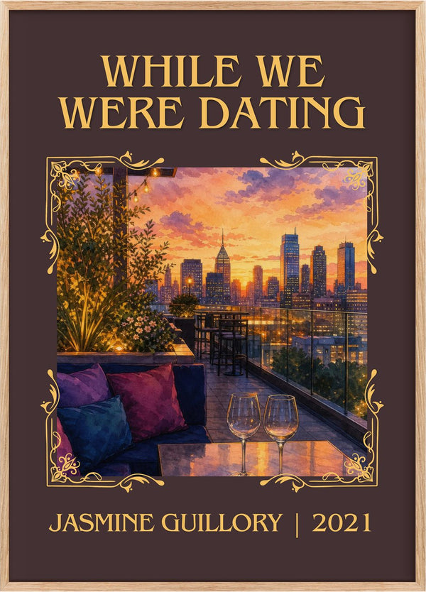 While We Were Dating Classic Book Art Print by Jasmine Guillory