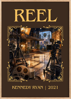 Reel Classic Book Art Print by Kennedy Ryan