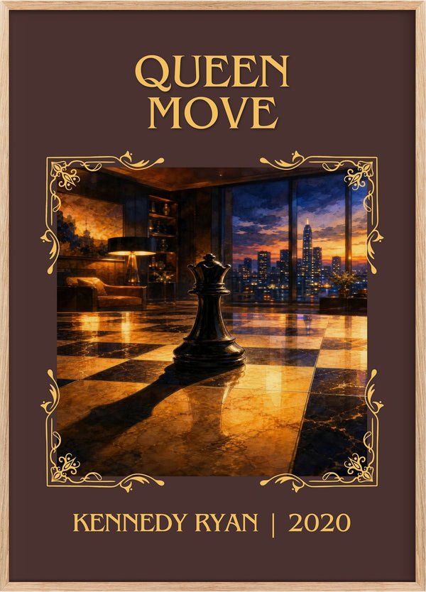 Queen Move Classic Book Art Print by Kennedy Ryan