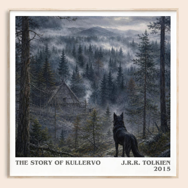 The Story Of Kullervo Literary Art Print by J.R.R. Tolkien