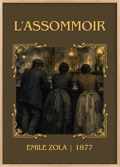 L'Assommoir Classic Book Art Print by Émile Zola