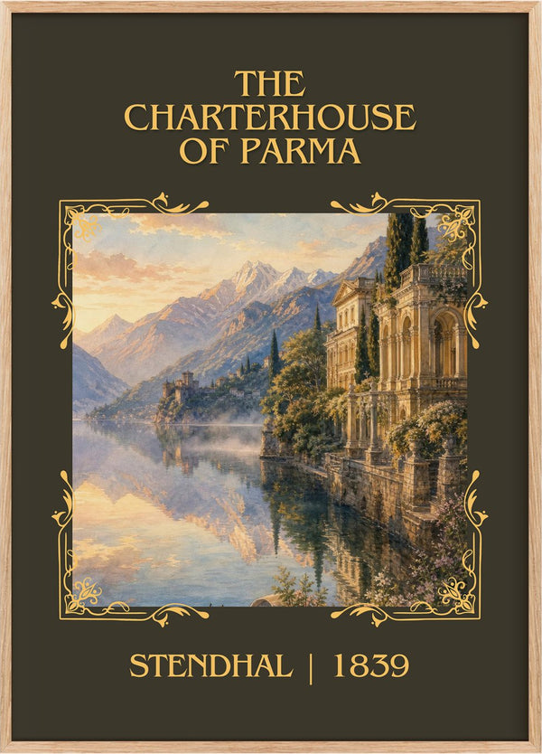 The Charterhouse of Parma Classic Book Art Print by Stendhal