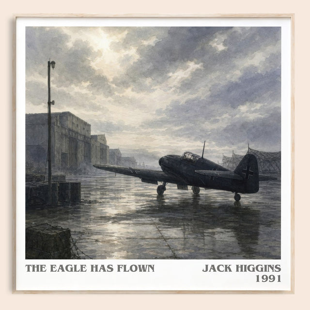 The Eagle Has Flown Literary Art Print by Jack Higgins