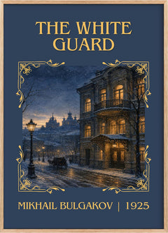 The White Guard Classic Book Art Print by Mikhail Bulgakov