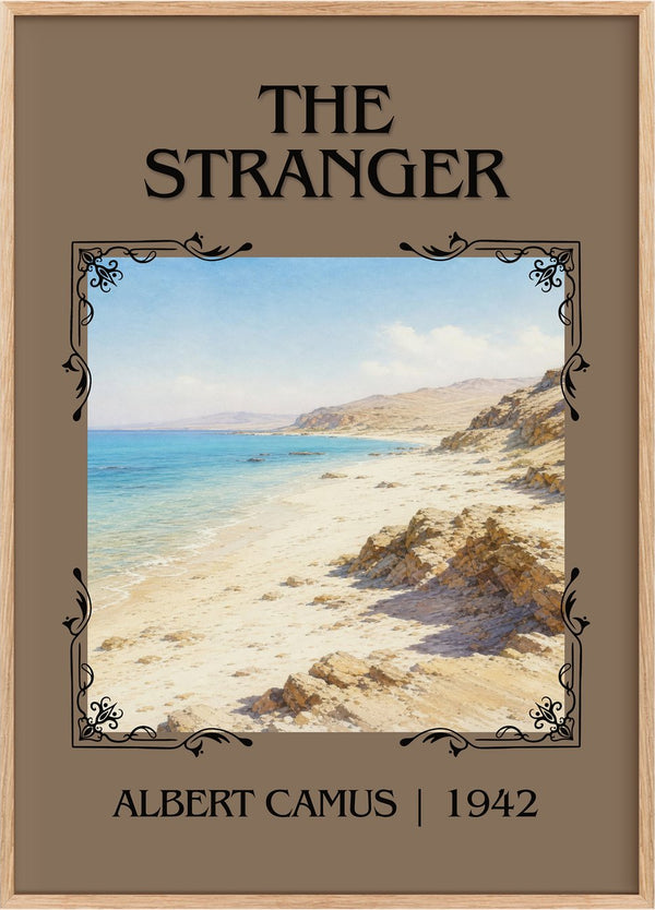 The Stranger Classic Book Art Print by Albert Camus
