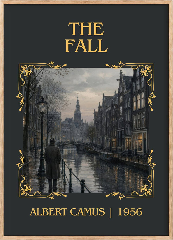 The Fall Classic Book Art Print by Albert Camus