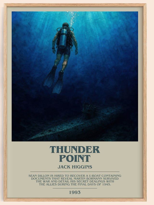 Thunder Point Bookish Wall Art by Jack Higgins