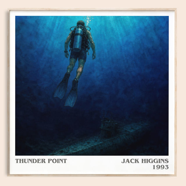 Thunder Point Literary Art Print by Jack Higgins
