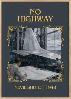 No Highway Classic Book Art Print by Nevil Shute