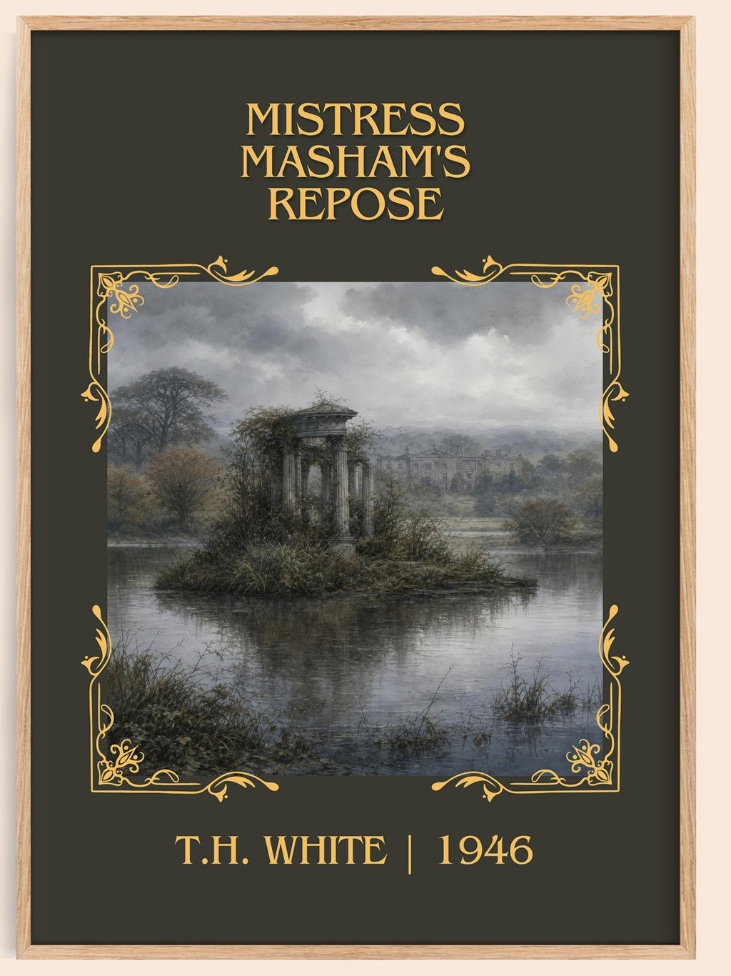 Mistress Masham's Repose Classic Book Art Print by T.H. White – book poster