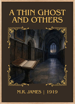 A Thin Ghost and Others Classic Book Art Print by M.R. James