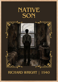 Native Son Classic Book Art Print by Richard Wright