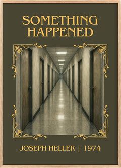 Something Happened Classic Book Art Print by Joseph Heller
