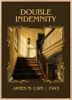 Double Indemnity Classic Book Art Print by James M. Cain