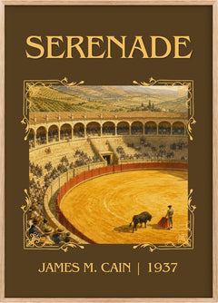 Serenade Classic Book Art Print by James M. Cain