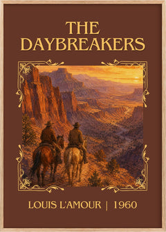 The Daybreakers Classic Book Art Print by Louis L'Amour