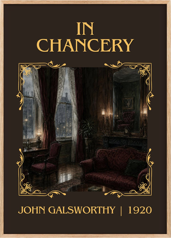 In Chancery Classic Book Art Print by John Galsworthy