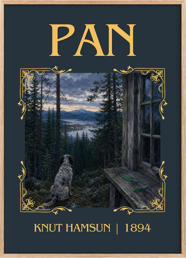 Pan Classic Book Art Print by Knut Hamsun