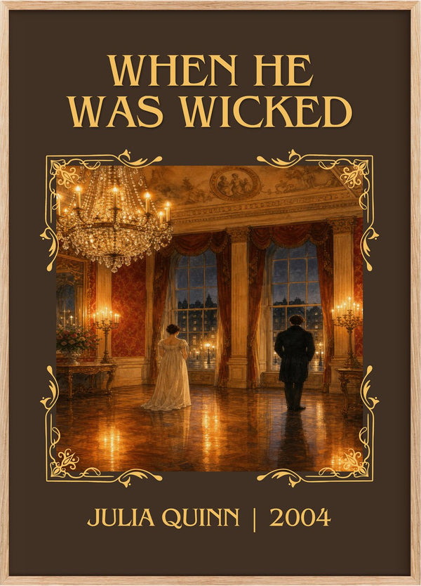 When He Was Wicked Classic Book Art Print by Julia Quinn