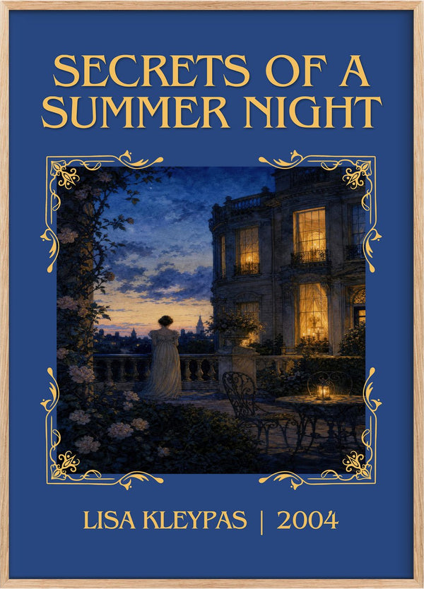 Secrets of a Summer Night Classic Book Art Print by Lisa Kleypas