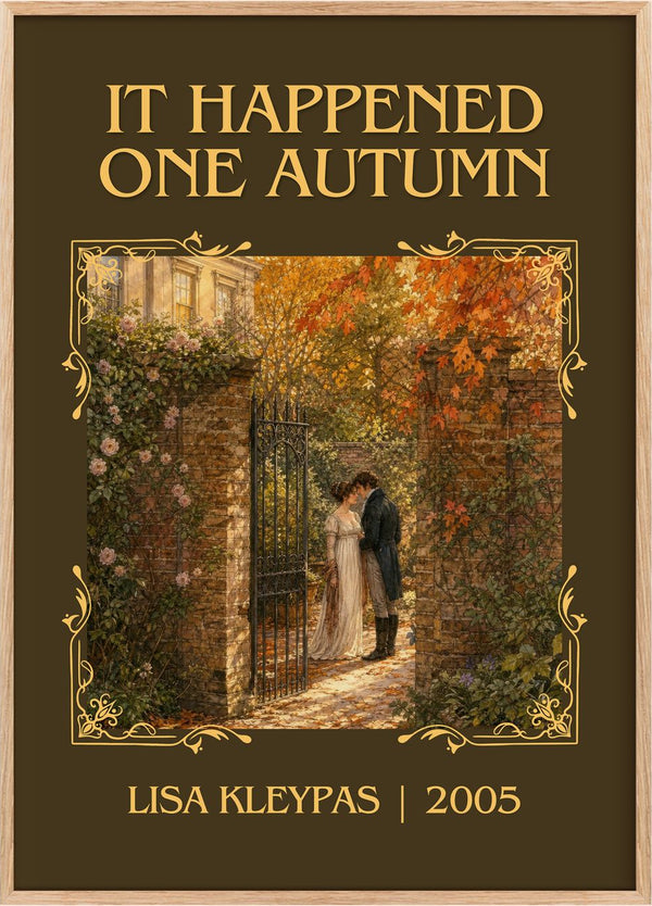 It Happened One Autumn Classic Book Art Print by Lisa Kleypas