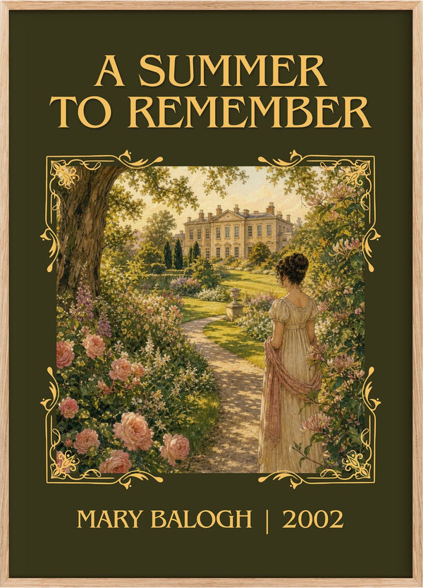 A Summer to Remember Classic Book Art Print by Mary Balogh