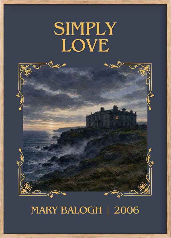Simply Love Classic Book Art Print by Mary Balogh