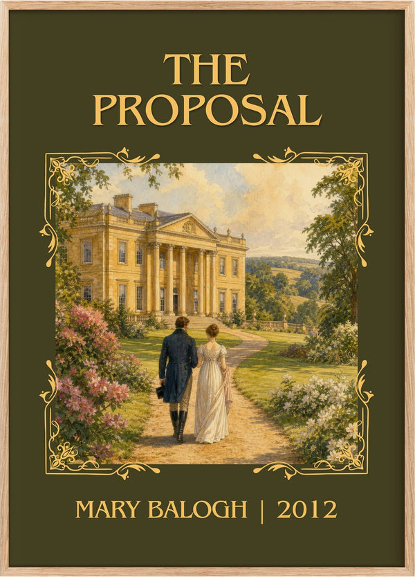 The Proposal Classic Book Art Print by Mary Balogh