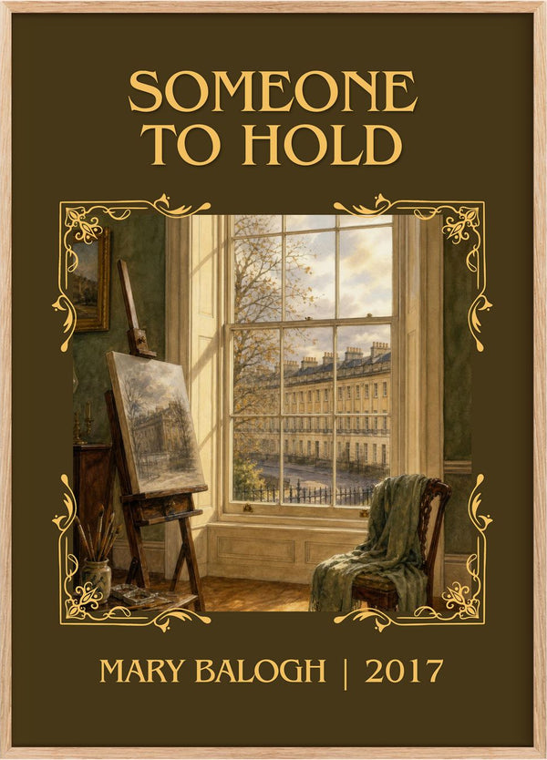 Someone to Hold Classic Book Art Print by Mary Balogh
